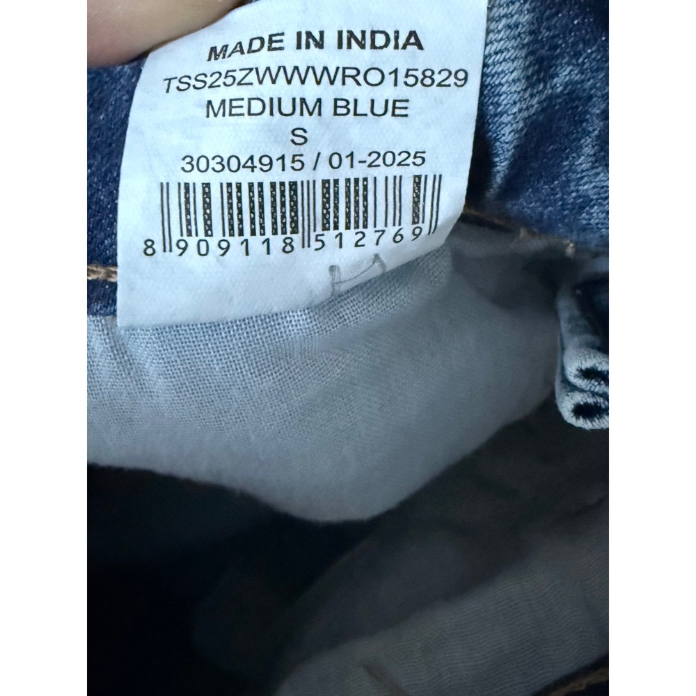 RIO Wide Leg Jeans Women's Size S Blue Denim High Rise Trousers Pants NWT - Picture 9 of 9